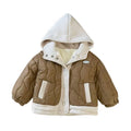 Kidsoutwearfleece-linednew arrival winter clothingfall and wintergirl style boy cotton coat baby thickenedheattech cotton coat tops