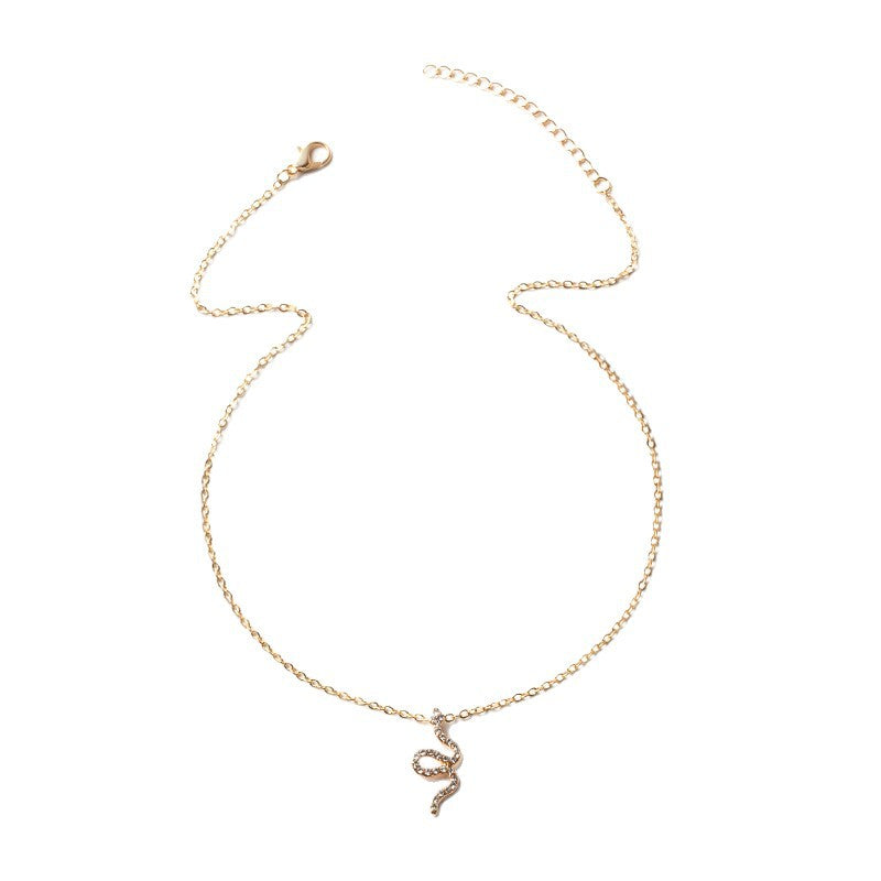 Wheat tassel necklace wholesale fashion cross-border hip-hop adjustable jewelry for women casualeasiest for match leaf pendant clavicle chain