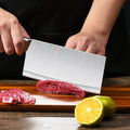 All stainless steel kitchen knife for home bone chopping knife slicing knife meat cutting knife chopping dual-purpose knife chef knife kitchen for home knife