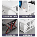 Office furniture desk 4-seater double 6-station workstation booth desk computer desk chair combination executive office desk