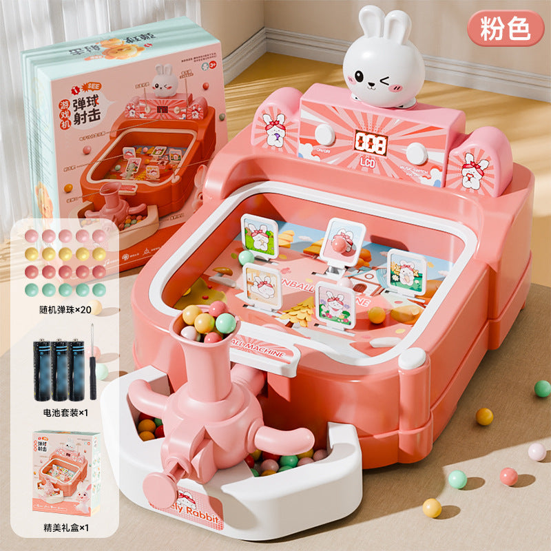 Children's bean catching game tabletop toy - parent-child interactive, focus training, early education, thinking skills, ball catching machine, educational toy