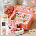 Pink rabbit pinball machine [battery set] 20 balls