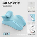 Blue pillow + small pillow + removable and washable cover