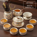 Huang rufengshang·dunhuang fengling-gaiwan tea ceremony 11 heads