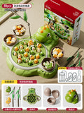Children's day competitive electric dinosaur rotating fishing game educational balance board early education tabletop toy gift for boys and girls