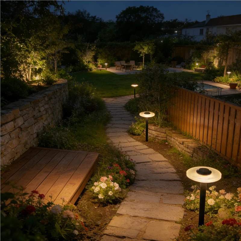 Outdoor waterproof ground insert lawn lamp villa garden lamp b&b courtyard lawn lamp modern terrace decorative atmosphere lamp
