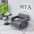 Rest area barber shop popular bench sofa stool clothing store shoe store waiting chair mechanism narrow small sofa