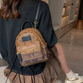 Women's backpack 2025 new casual versatile shopping minimalist work commute small backpack breathable lightweight