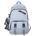 Spring backpack new colorway: mint green schoolbag for middle and high school students, casual travel, couples, and college students - breathable and lightweight