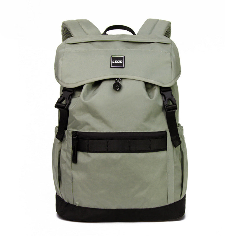 Backpack Wholesale Customized Men's Fashion Student School Bag Leisure Computer Bag Large Capacity Ultra Light Travel Outdoor Backpack