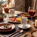 High-end ceramic water cups and coffee cups for banquets, unique and stylish, new chinese style, niche ceramic cups and saucers, perfect as wedding favors