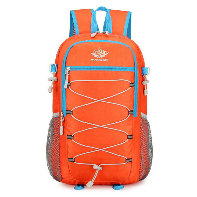 Outdoor Backpack Foldable Skin Bag Ultra Light Oxford Budding Mountain Riding Backpack Multifunctional Casual Backpack