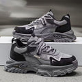 Men's sneakers: 2025 spring new arrivals - chunky sole, non-slip, casual, versatile, trendy student shoes, running shoes for men