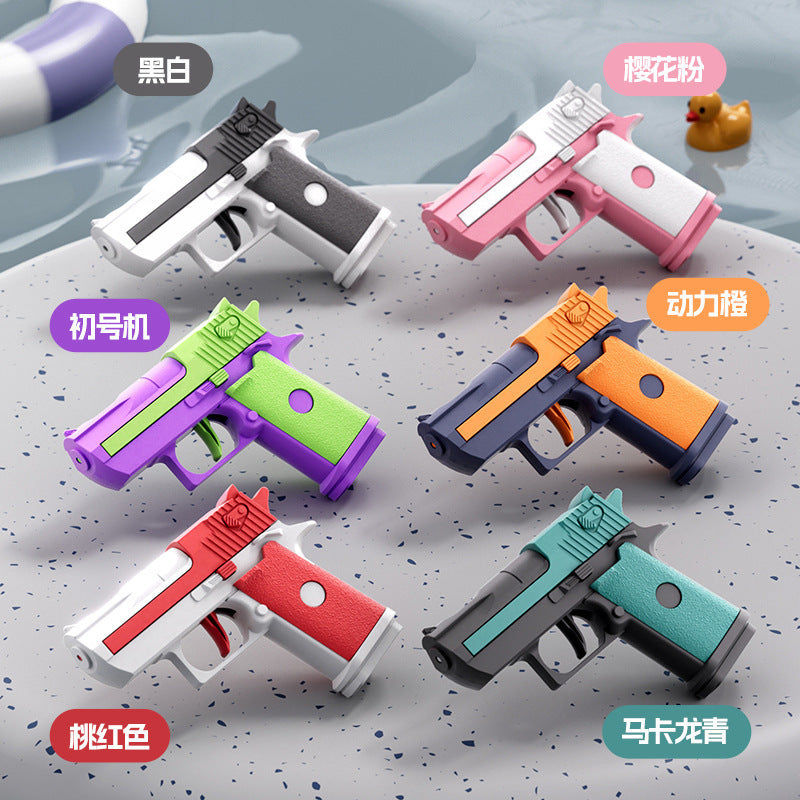 douyin hot-selling desert eagle continuous manual joint water gun summer boy water play beach water gun toy