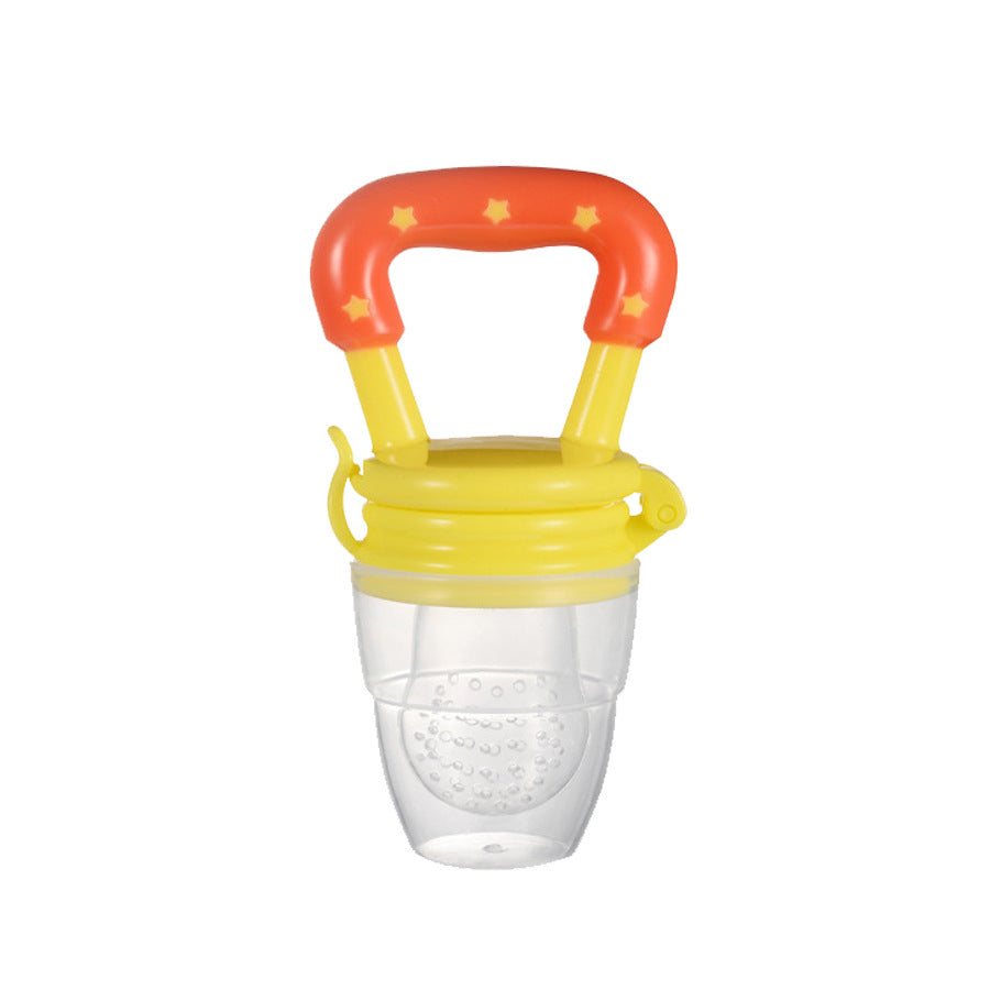 Directly from the manufacturer, baby fruit and vegetable music, fruit complementary food bite music, silicone mesh bag baby feeding tableware