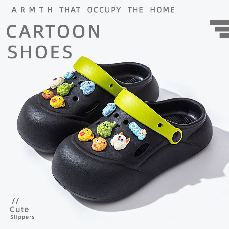 Women's high heel platform clogs - new anti-slip beach sandals & slippers for women - summer outdoor wear