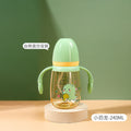 Baby bottle wide diameter direct drinking straw cup anti-colic ppsu water cup multi-capacity baby feeding bottle anti-fall