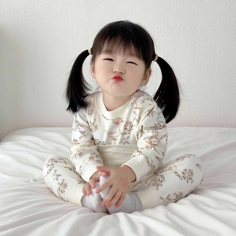 Baby comfort fleece cotton 300g autumn clothes high waist belly protection boneless class a fall and winterkidsheattechintimatessuit