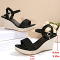 summer new arrival: plus-size wedge sandals for women (sizes 35-42). wholesale available. dropshipping to  and