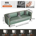 Italian accessible luxury cat claw fabric sofa small apartment living room double rental room bedroom apartment simple modern large sofa