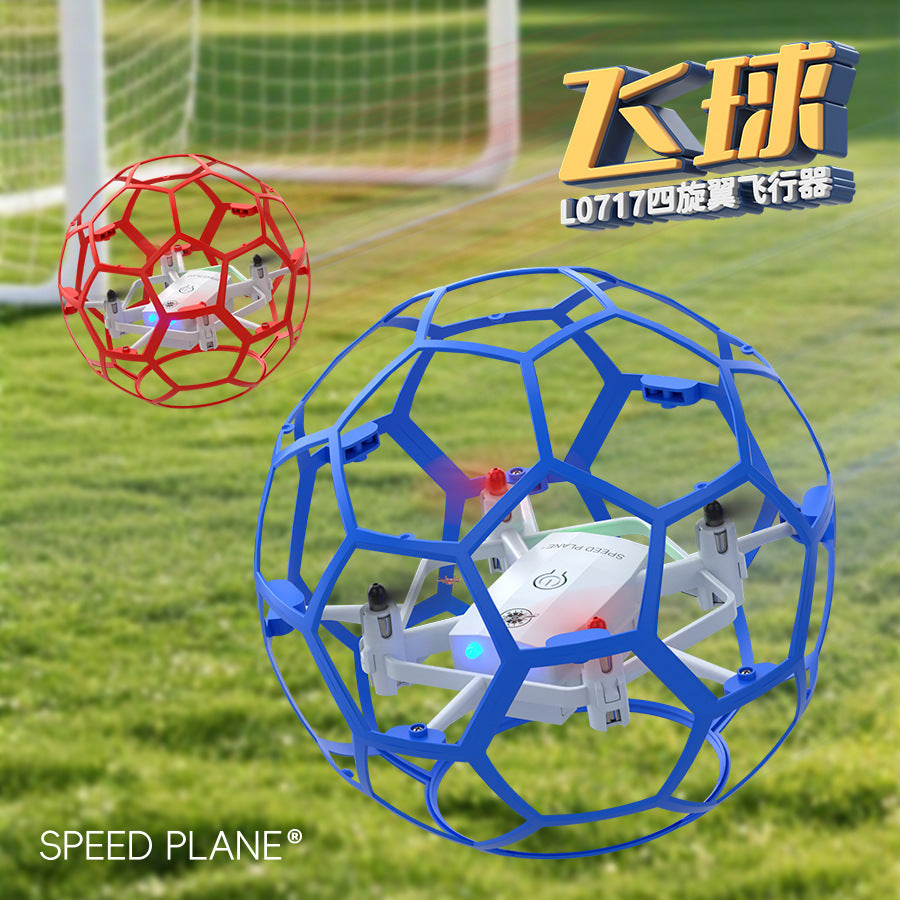 new product football drone youth competition special kids fixed height four-axis remote control aircraft toy wholesale