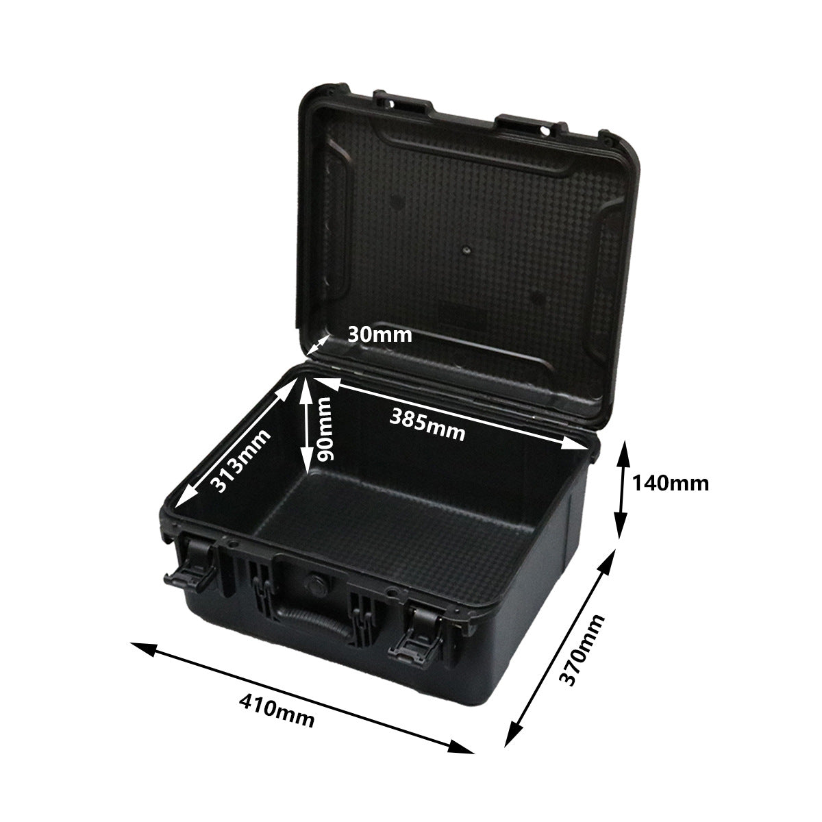 IP67 waterproof and compression-resistant drone photographic equipment protective box instrument storage box suitcase inner mold can be determined
