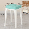 Modern minimalist plastic stool -  new arrival chair - dining chair - light luxury high-end feel - home use - small apartment dining table chair