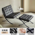 Light luxury single casual chair barcelona sofa chair designer normcore living room balcony lazy sofa chair stool