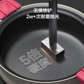 New low-pressure non-stick soup pot, brand new, uncoated, multi-functional, large capacity, micro-pressure cooker, stove-top compatible, wholesale gift option