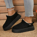 Plus size women's snow boots for export - new autumn/winter  collection: thick-soled, fleece-lined, extra thick, warm cotton shoes for women