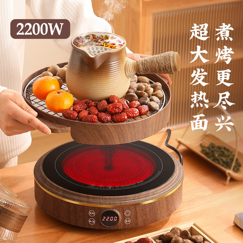 Stove tea making suitfor home glass teapot tea set suit electric ceramic stove indoor tea making multi-functional appliance