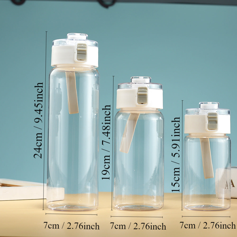 Muji plastic sports water cup large capacity water cup good-looking female tea cup summer student water bottle space cup
