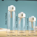 Muji replacement portable plastic cup with tea separator, high temperature resistance, anti-fall, good-looking summercasual sports cup