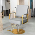 Hair cutting chair stainless steel chair hair salon hairdressing shop use wholesale adjustablerotatefashion seat adjustablerotate