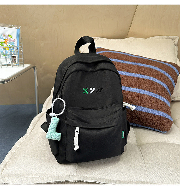 Simple kids schoolbag for girls to go out with high-value ins style small backpack mini niche style japanese style spring outing backpack