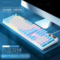 Silver sculpt k500 wired gaming keyboard - colorful backlit, mechanical feel, desktop pc accessory - cross-border wholesale for aliexpress