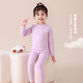 Kids silk cashmere boneless autumn clothes and long johns boys and girls home clothes baby heattechintimatessuit type a wholesale