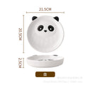Trendy, instagrammable, high-value creative ceramic bowls, plates, and dishes - whimsical and cute cartoon panda dinnerware set wholesale