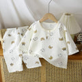 Kids' summer pajamas: boys' and girls' loungewear, lightweight cloud cotton set for toddlers and young children - perfect for air conditioning