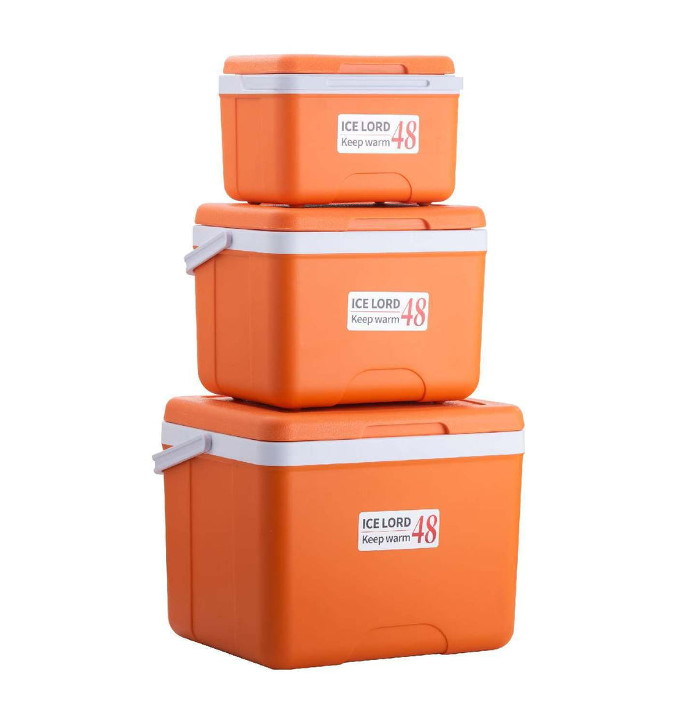 Big export-grade large capacity push-pull collapsible insulated food warmer box with insulated cutlery set
