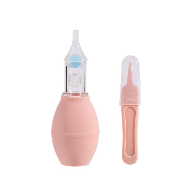 Baby manual pump silicone nasal aspirator baby snot cleaner hand pressure nasal aspirator newborn nasal aspirator