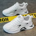 Men's shoes 2025 spring new trendy youth sports casual versatile height increasing ins white dad shoes