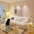 Cloud sofa new arrival modern casual cream style living room small apartment straight row fabric sofa apartment bedroom sofa