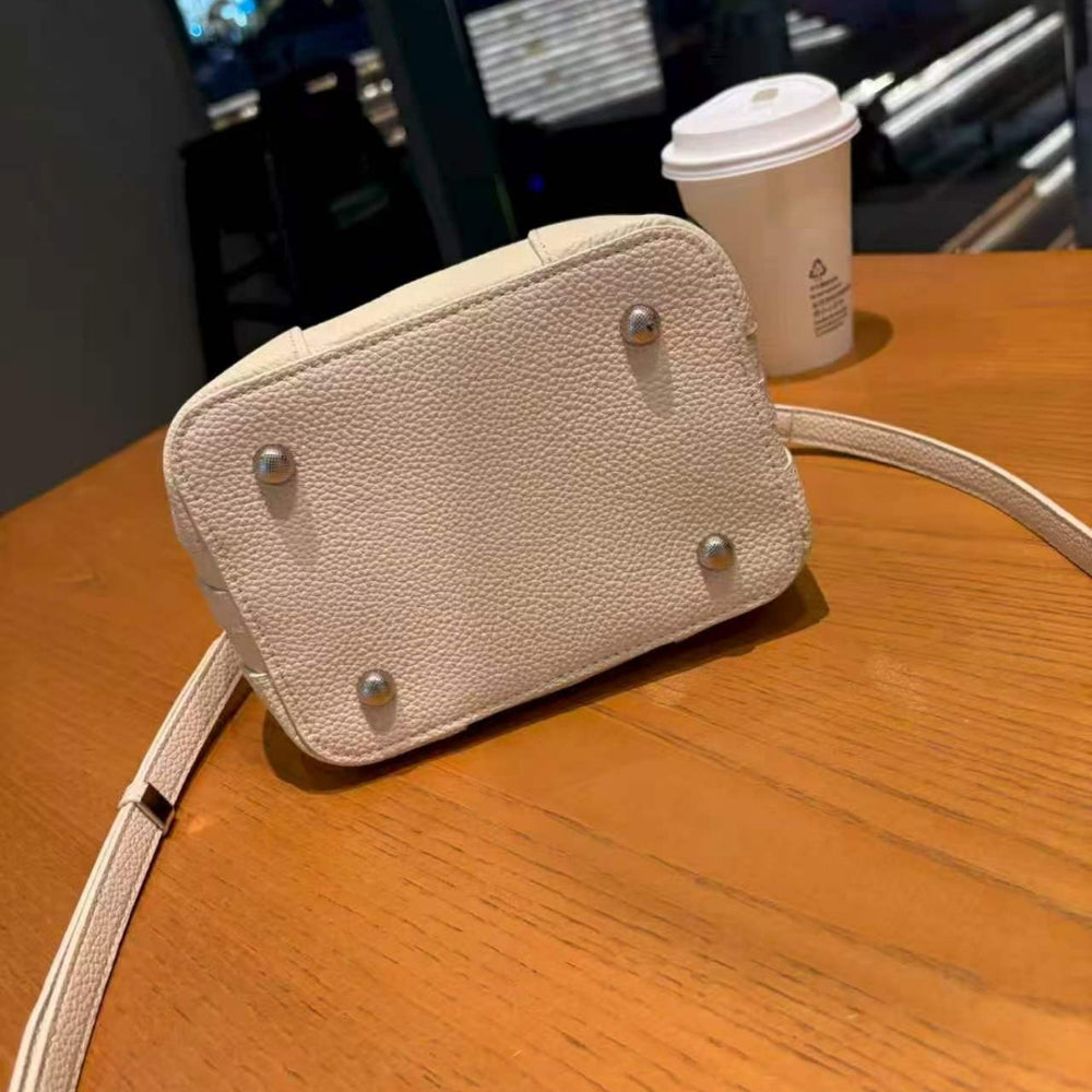 Tipsy dinner bucket bag women's satchel bag super popular work small bag shoulder crossbody bag