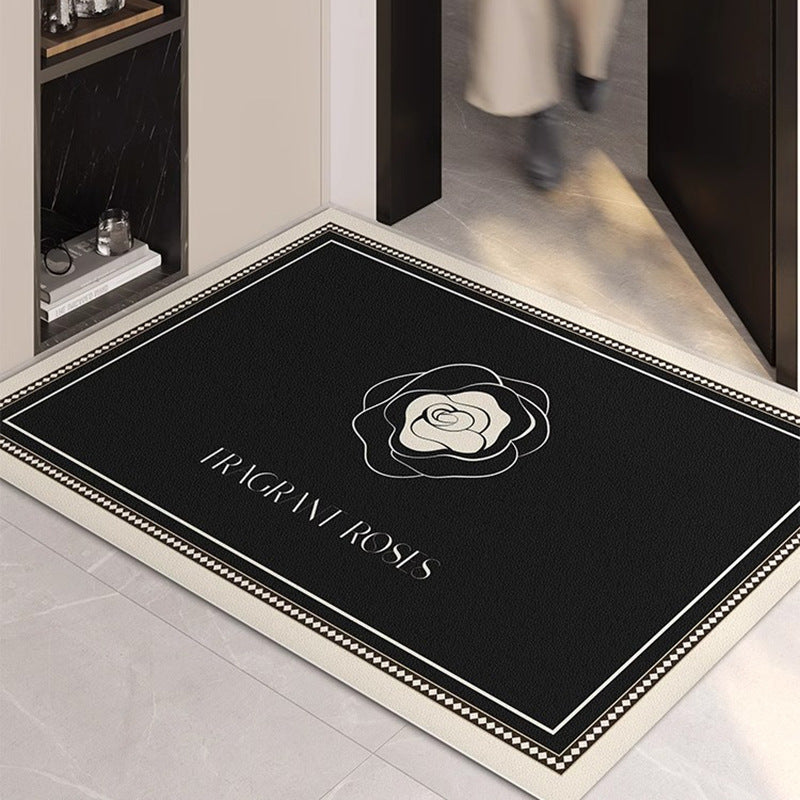Entryway door mat: premium, customizable, low-maintenance, home-use, trendy, stain-resistant, thickened, non-slip doormat