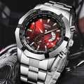 2025 new arrival: men's quartz watch - single calendar, luminous, stainless steel band, waterproof, wholesale - perfect for cross-border e-commerce and gifting