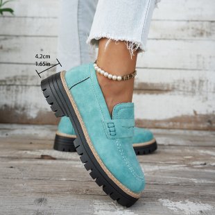 autumn new arrivals: plus-size women's loafers for cross-border e-commerce. available in sizes 36-43. wholesale options available. dropshipping to  and