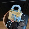 Spring's hottest design: niche, trendy, and best-selling women's bag. new, fashionable, high-end crossbody bag, handbag, and small square bag for commuting
