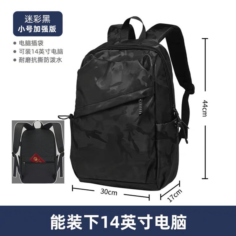 New backpack travel bag leisure computer bag high school college student schoolbag hika men's backpack factory direct sales