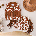 Children's clothing shein cross-border girl suit vest shorts suit two-piece children's clothing